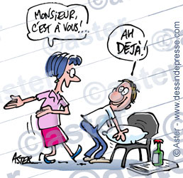 La bonne communication : dessin prise en charge du client