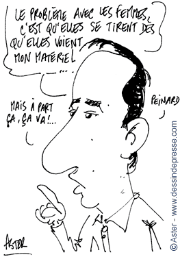 Caricature de Vincent Billen