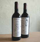 Dessins etiquettes de vin