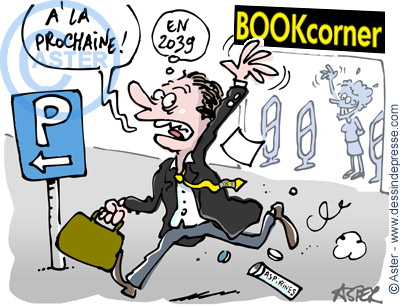 Dessin visite en magasin :  au secours