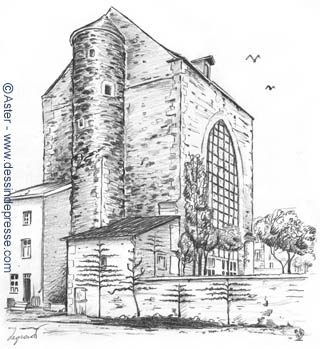 Tour de l'abbaye de Stavelot